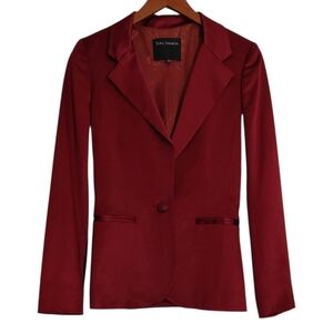 Tara Jarmon Burgundy Blazer